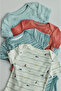 Ocean Breeze Baby Bodysuits – Pack of 4 (Short Sleeve)