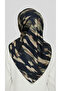 Morya Patterned Rayon Scarf - Khaki - 7