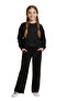 Girl's Stone Decorated 2-Strand Top and Bottom Set 4-12 Years 12514 - 2