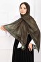 Elegance Patterned Shawl Series Dark Khaki
