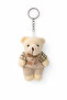 Plush Teddy Bear Keychain Bag Ornament Cute Keychain Accessory - 7