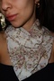 Women's Multicolored Floral Patterned Chiffon Scarf - 2