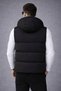 New Season Hooded Waterproof Puffer Vest - 4
