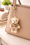 Plush Teddy Bear Keychain Bag Ornament Cute Keychain Accessory - 3
