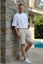 Men's Comfortable Shorts with Laces and Pockets