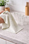 100% Cotton Double Layer Muslin Kitchen Drying Cloth Set of 2 40X60 cm Absorbent Soft Kitchen Towels - Elv - 4