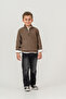 Patterned Knitwear Sweater 4-Piece (Vest; Sweater; Shirt; Pants) Holiday Boy's Set - 5