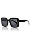 Miaw Women's Square Ultra Light Uv400 Filtered Sunglasses - 3