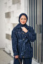 Women's Stone Detailed Denim Suit Navy Blue - 3