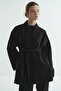 Tweed Kimono Black - 2