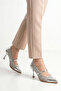 Stiletto Heels with Mesh Details - 3