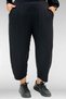 67037 Plus Size Low Sleeve Combed Cotton Trouser Suit - Black - 6