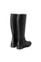 Castle 22900 Women's Black Genuine Leather Zippered Warm Lining Below the Knee Casual Boots - 3