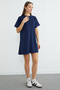 فستان أساسي قصير من قماش تشيمالي مودال - 4