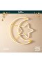 Neon Moon and Star Light, Yellow, LED, Hanging Decor, Islamic Ramadan Theme For Home decoration - 2