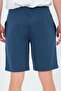 Men's Anthracite Comfortable Shorts with Laces and Pockets - 5