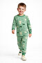 Boy's Cute Animal Patterned Pajama Set |   Cotton, Seasonal, Comfortable, 100% Cotton - 3