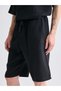 Rmz Gi̇yi̇m Farkiyla Comfortable Fit Muslin Men's Shorts - 3