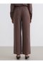 Vizyon New Season Wide Leg Women's Trousers with Elastic Waist - 4