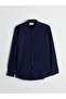 Regular Fit Long Sleeve Men's Shirt - 5