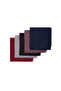 10 Pieces of Plain Flamed Cotton Gift Scarves 100X100 for Distribution for Hajj Umrah Dowry Mevlit - 4