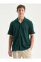 Standard Fit Cuban Roba Collar Short Sleeve Men's Shirt from Uzg Store for Style Enthusiasts - 2