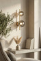تصميم ديكوري حديث، مصباح LED فاخر، مصباح حائط LED.