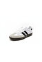 Useful Unisex Black and White Striped Daily Sneaker Casual Shoes - 4