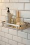 Clk Stainless Steel Sus304 Quality Taci 1-Piece Shampoo Dispenser Bathroom Shelf Chrome Color - 4