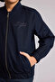 College Collar Embroidery Detailed Bomber Coat for Boys G6747A826Sp - 4