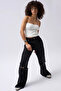 Ribbed Strapless Knitwear Blouse Crop - 3
