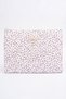 Pink Crispy Flower XL Portfolio Bag Compatible with MacBook and Tablet - 3