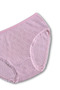 100% Cotton Girls' Jacquard Slip Panties Underwear 6 Pack - 2