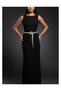 Circle Ring Model Vip Women's Silver Plated Belt Body Accessory - Wedding Engagement Evening Dress Top
