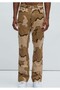 Nova Men Reign Carpenter Slim Flare Pants, with a Detailed Zipper Detail on the Legs. - 8