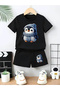 Children's T-Shirt and Pocketed Shorts Set