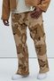 Nova Men Reign Carpenter Slim Flare Pants, with a Detailed Zipper Detail on the Legs. - 2