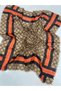 Caramel Brown Organic Cotton Scarf
