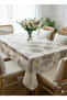 Tablecloth with Pvc Lace Appearance, Easy to Clean, Non-Slip, Liquid-Proof, Without Holes. - 6