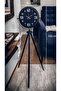 Black Elegance Tripod Stand Clock Lwlhm-Ytrs345 - 5