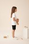 100% Cotton Girl's T-Shirt\T-Shirt 100% Cotton Shorts in One Set - 3