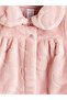 I Bebe Roba Collar Baby Girl Plush Coat from Freezen Store - 3