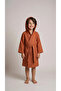 100% Cotton Muslin Hooded Children's Bathrobe - 2