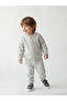 Esvab • Modern & Distinctive Zero Roba Collar Baby Boy Cardigan and Sweatpants