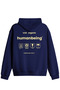 Humanbeing Printed Unisex Hooded Collar Hoodie - 2