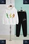 Children's Unisex Basketball Player 3-Piece Colorful 3-Piece Hooded Tracksuit Set - 2