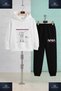 Children's Unisex Astronaut Top Nasa Written 3-Piece Hooded Tracksuit Set - 2
