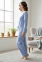 Women's Modal Fabric High Quality 100% Cotton Pajama Set - 4