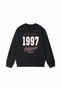 Women's United States 1997 Printed Crew Neck Oversize Sweatshirt - 4