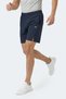 Radiant Men's Fitness Navy Blue Shorts with Pockets - 4
